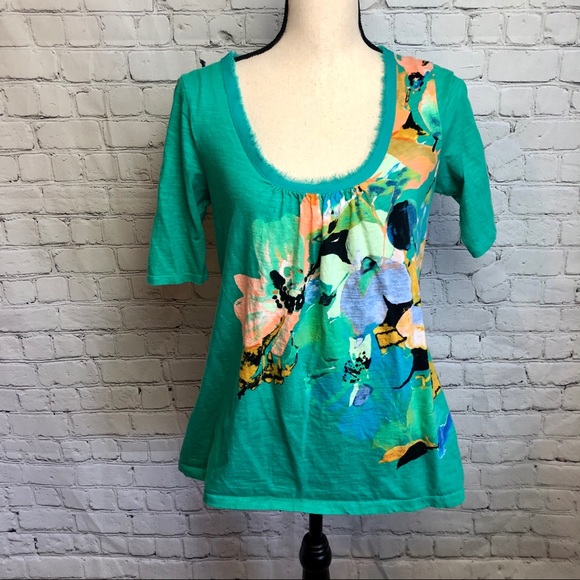 Anthropologie Akemi + Kim Tie Back Top - Picture 2 of 7